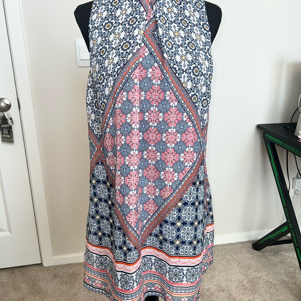 Boho Summer Dress | Speechless Size M | Sleeveless Print